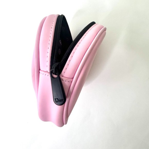 Dior Round Vanity Cosmetic Pouch in Pink - Picture 5 of 6